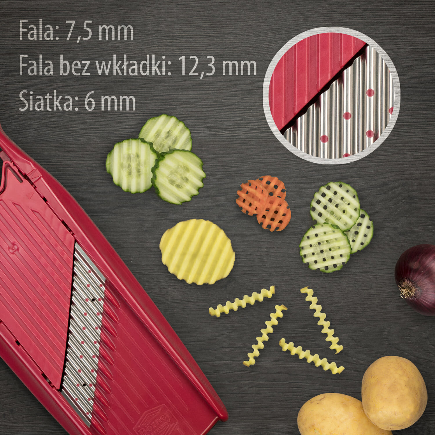 Welle_Waffel_Schnittgut_rot