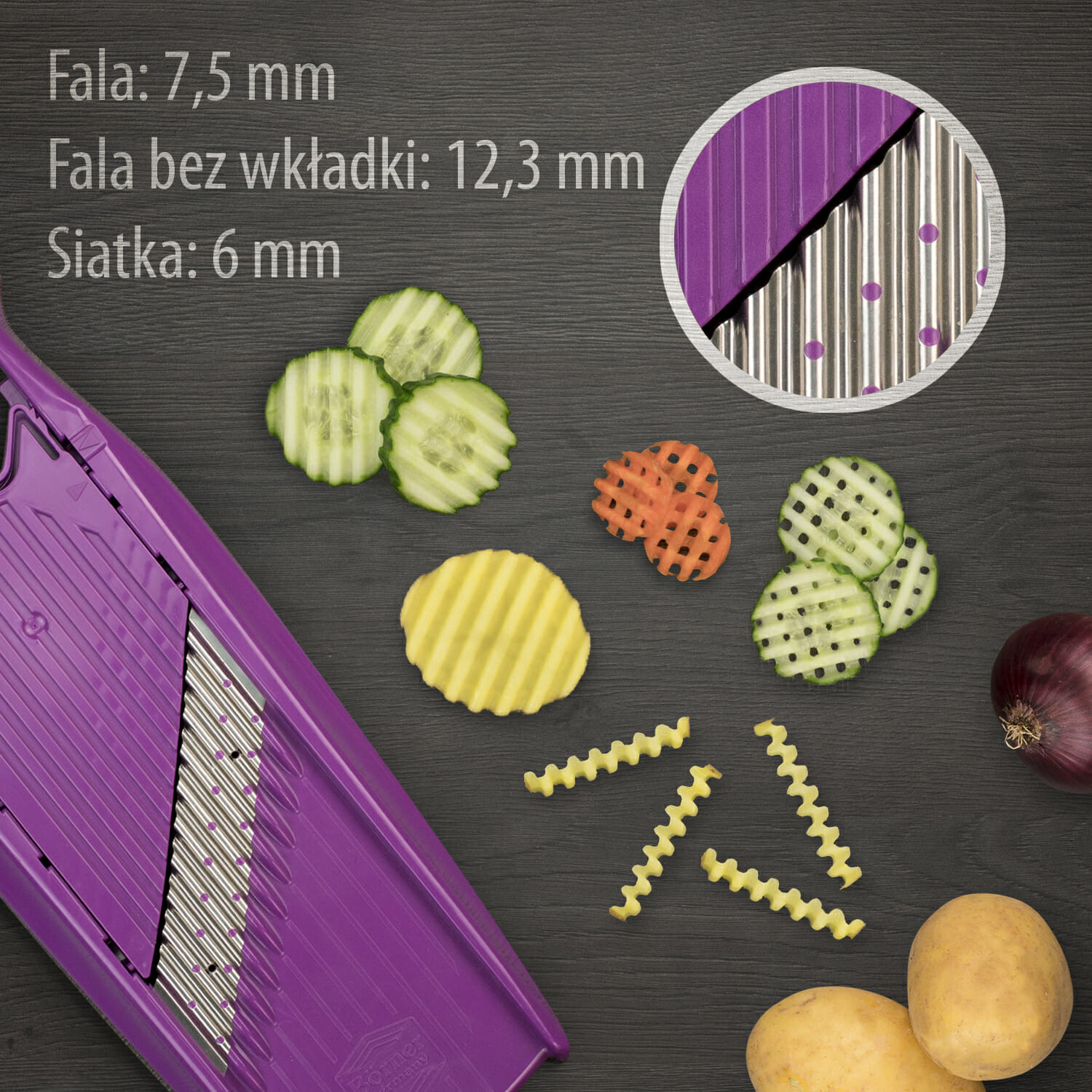 Welle_Waffel_Schnittgut_violett