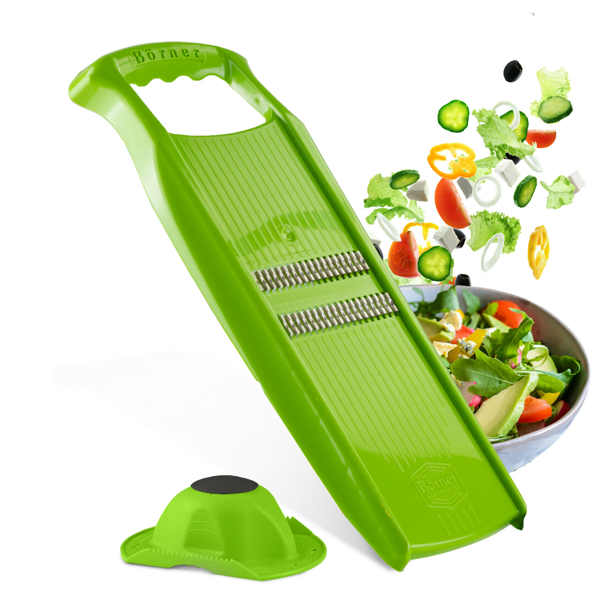roko-julienneschneider-mit-fruchthalter-gruen