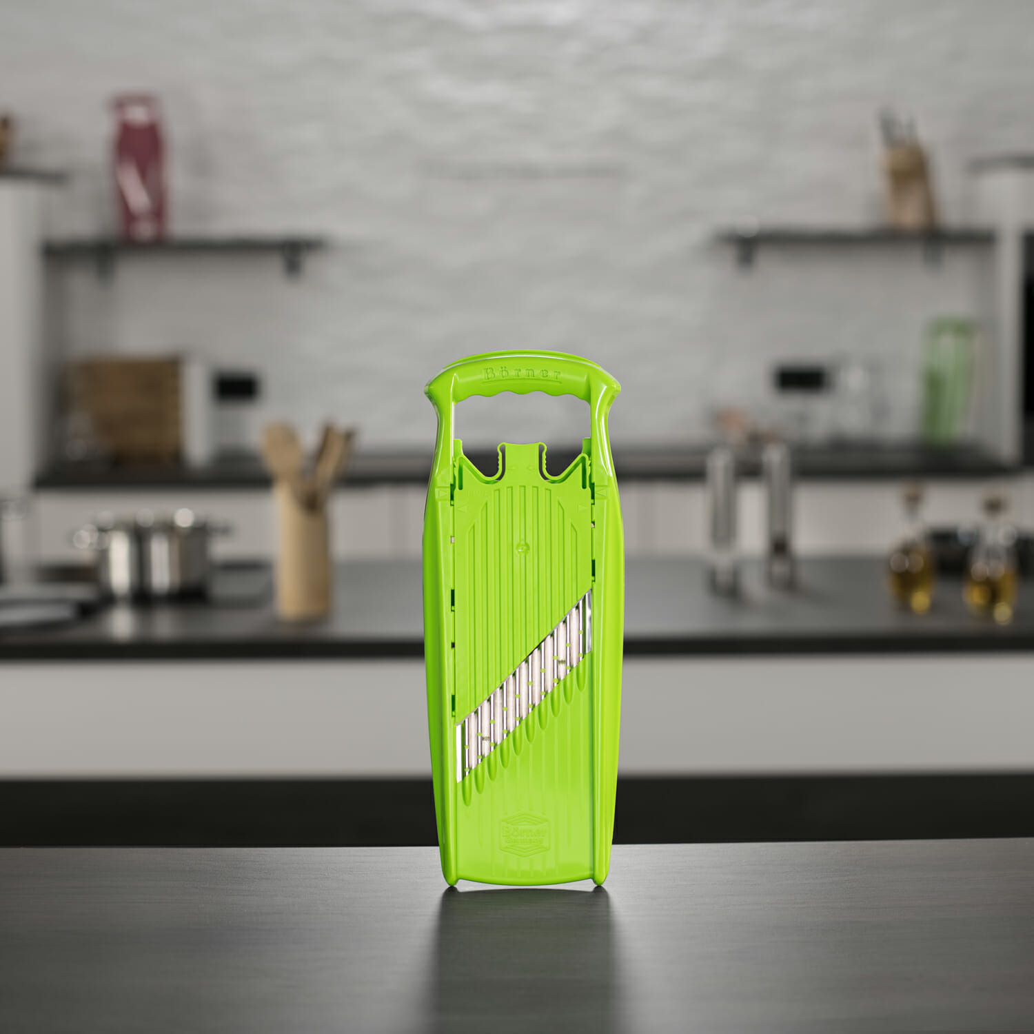 welle_waffel_frontal_kueche_gruen